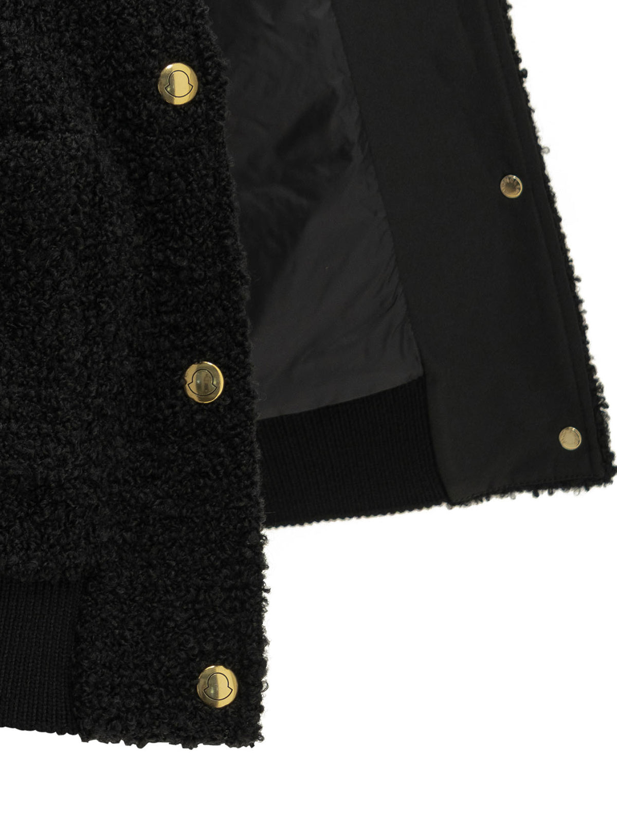 Moncler Wool-blend cardigan - Black