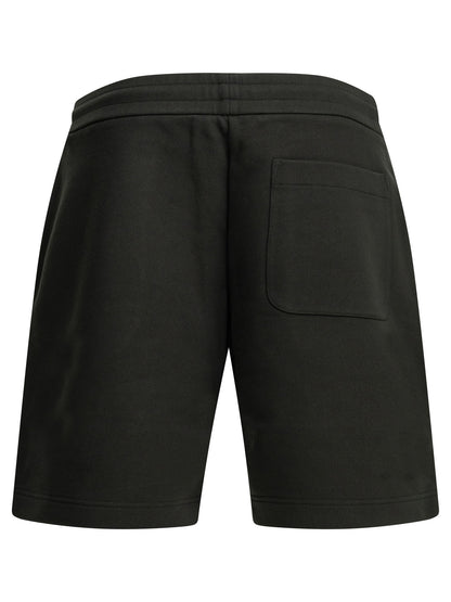Moncler Logo Shorts - Black