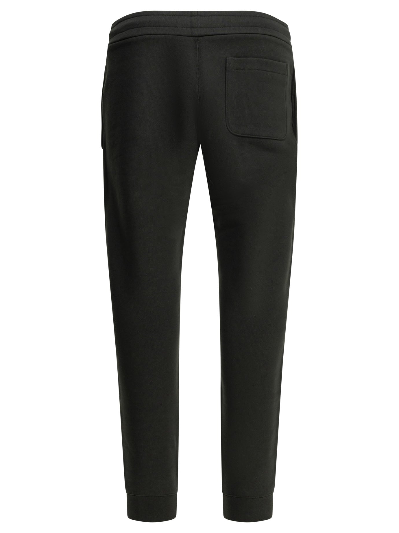 Moncler Sports Pants with Logo - Black