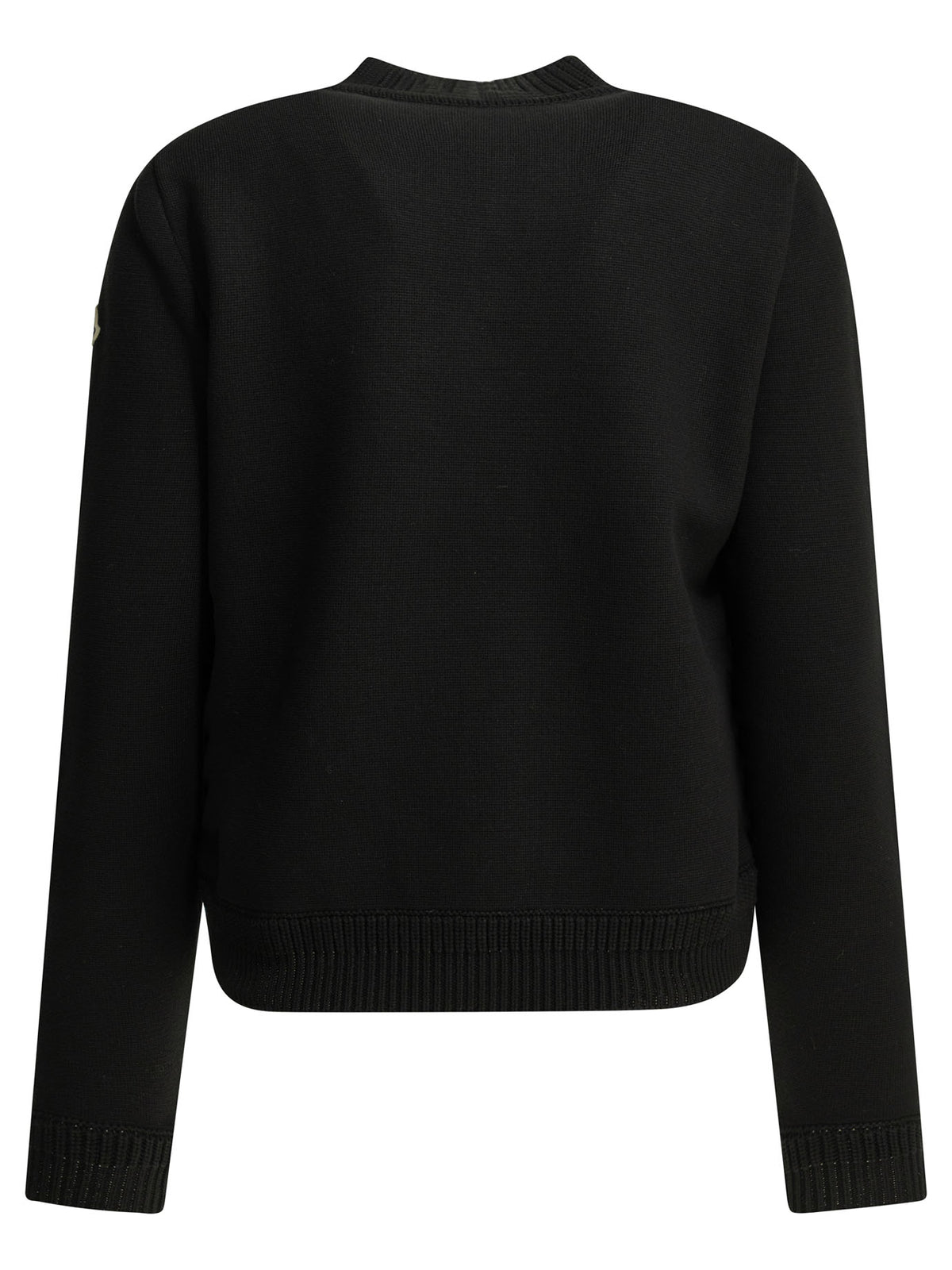 Moncler "Tricot" Zip-Up Cardigan - Black