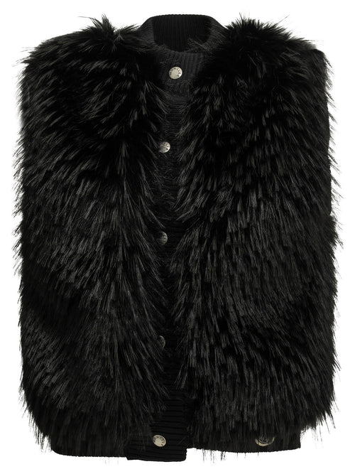 Moncler Padded Sleeveless Jacket - Black