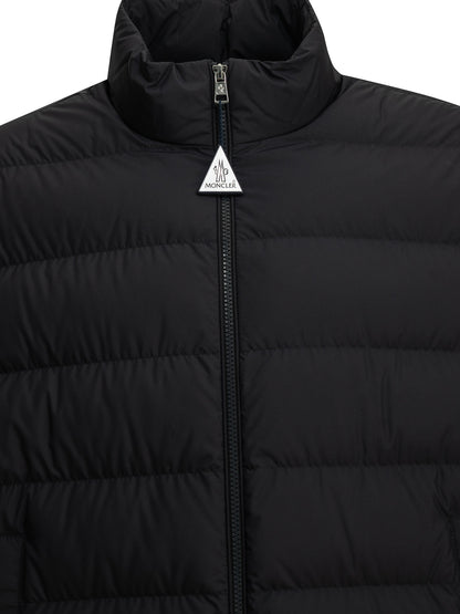 Moncler "Baudinet" Short Down Jacket - Blue