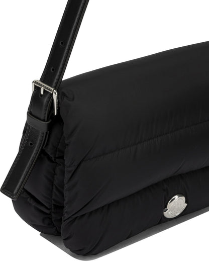 Moncler "Caradoc" Small Shoulder Bag - Black