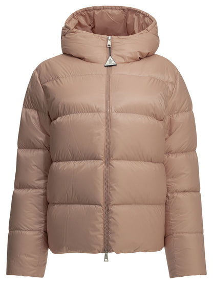Moncler "Feligule" Short Down Jacket - Pink