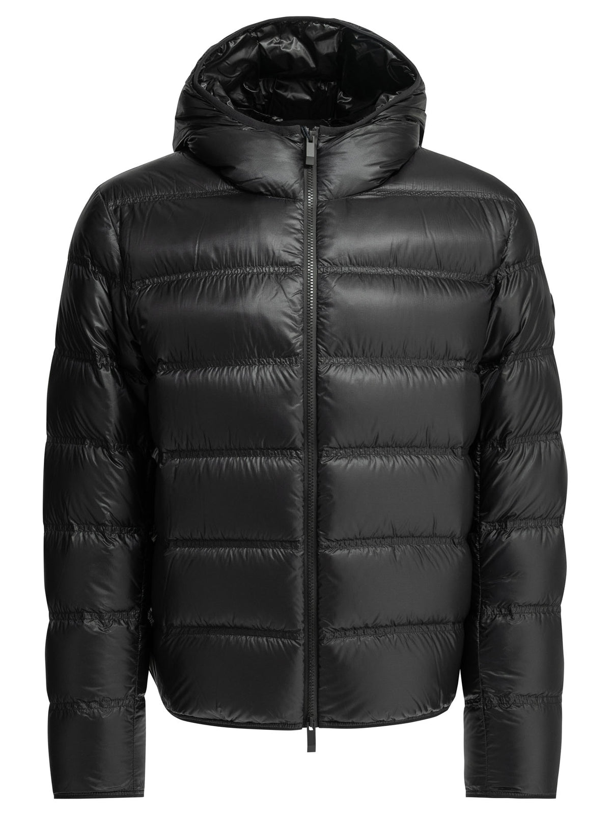 Moncler "Guadiana" Short Down Jacket - Black