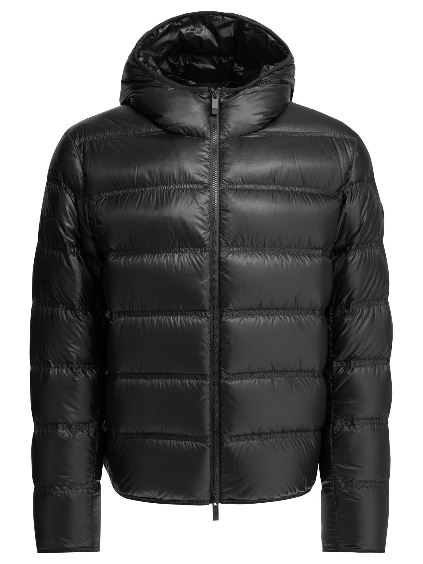 Moncler "Guadiana" Short Down Jacket - Black
