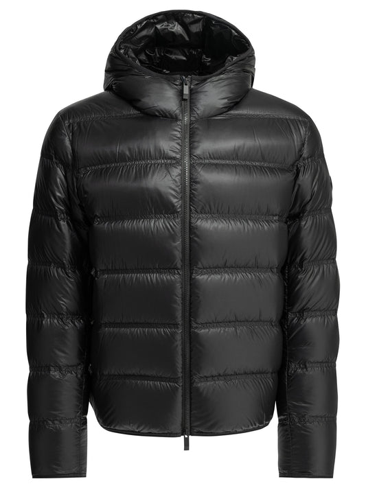 Moncler "Guadiana" Short Down Jacket - Black