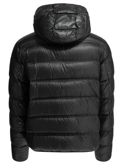 Moncler "Guadiana" Short Down Jacket - Black