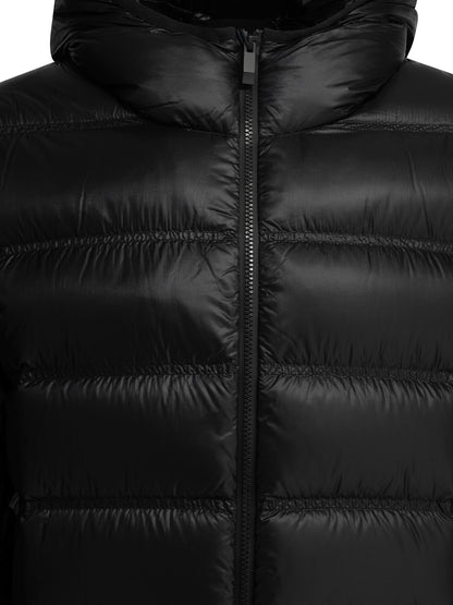 Moncler "Guadiana" Short Down Jacket - Black