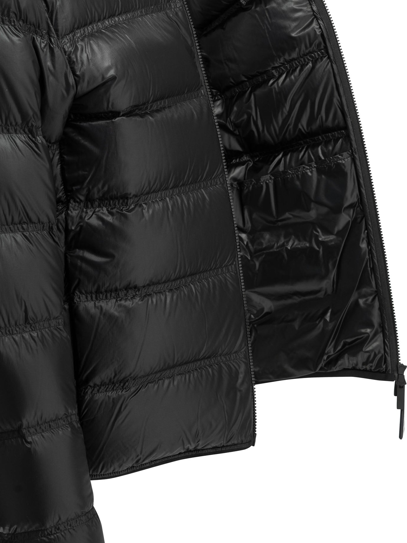 Moncler "Guadiana" Short Down Jacket - Black