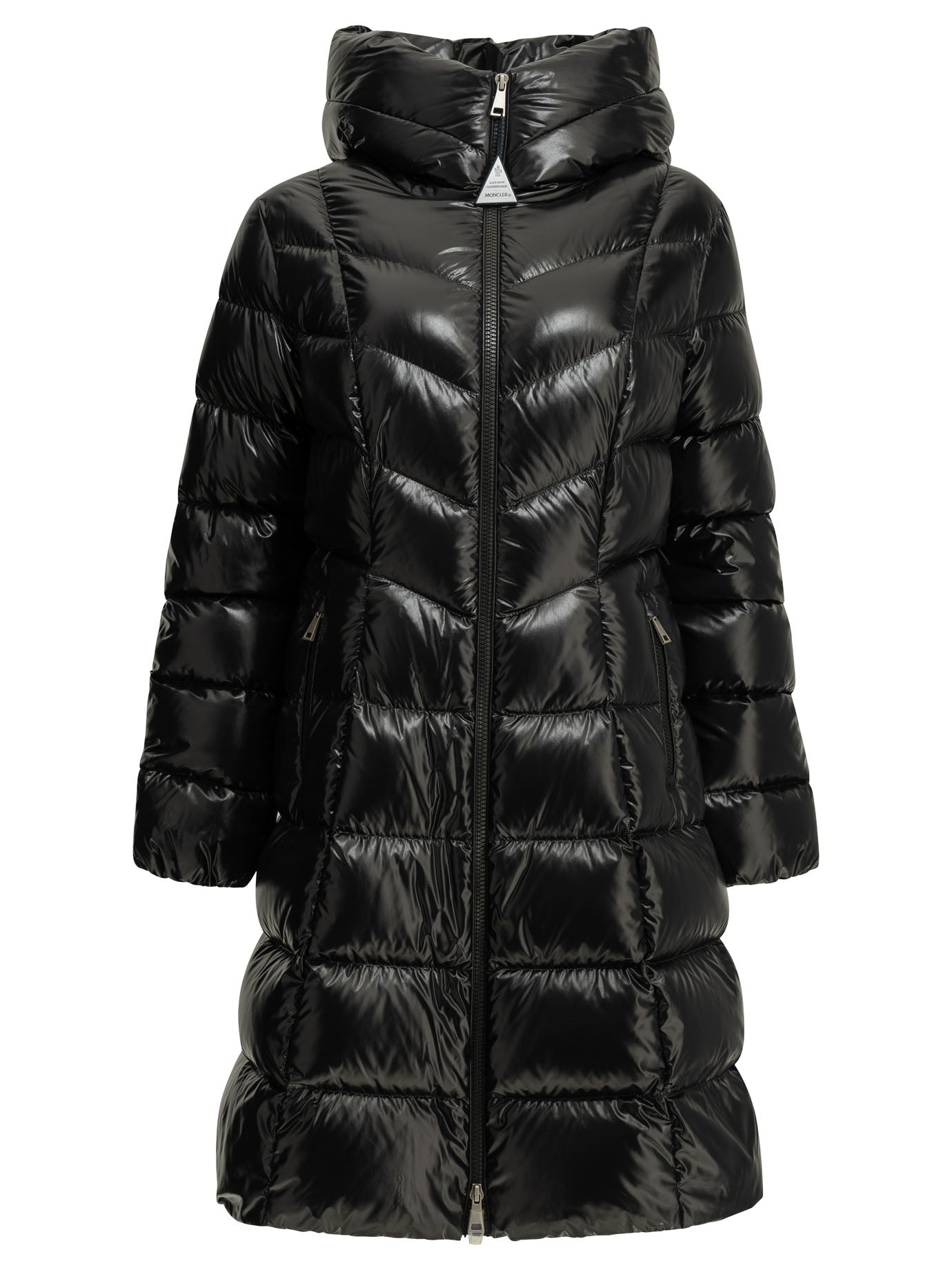 Moncler "Marusse" Long Down Jacket - Black