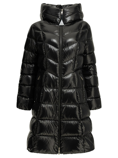Moncler "Marusse" Long Down Jacket - Black