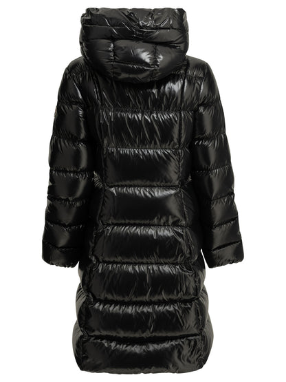 Moncler "Marusse" Long Down Jacket - Black