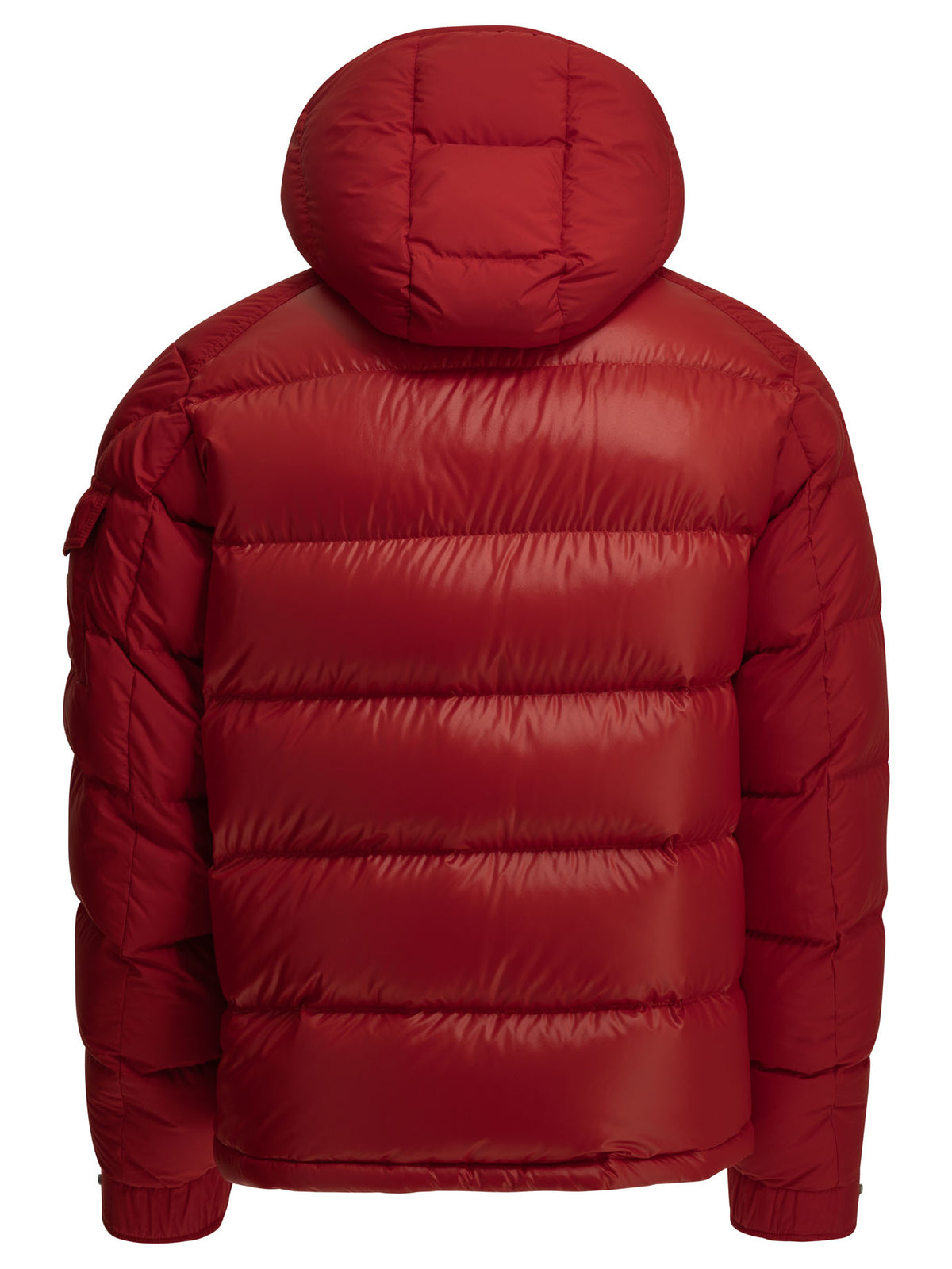 Moncler "Maya" Short Down Jacket - Red