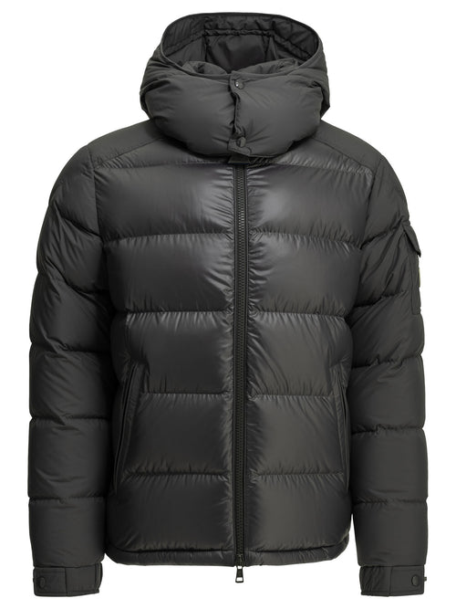 Moncler "Maya" Short Down Jacket - Grey