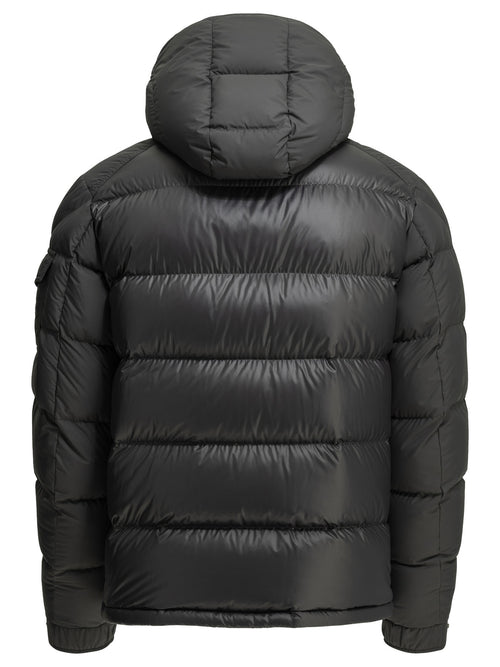 Moncler "Maya" Short Down Jacket - Grey