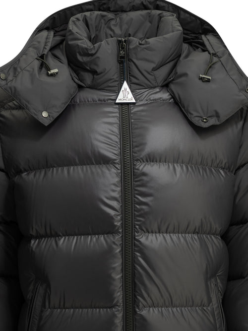 Moncler "Maya" Short Down Jacket - Grey