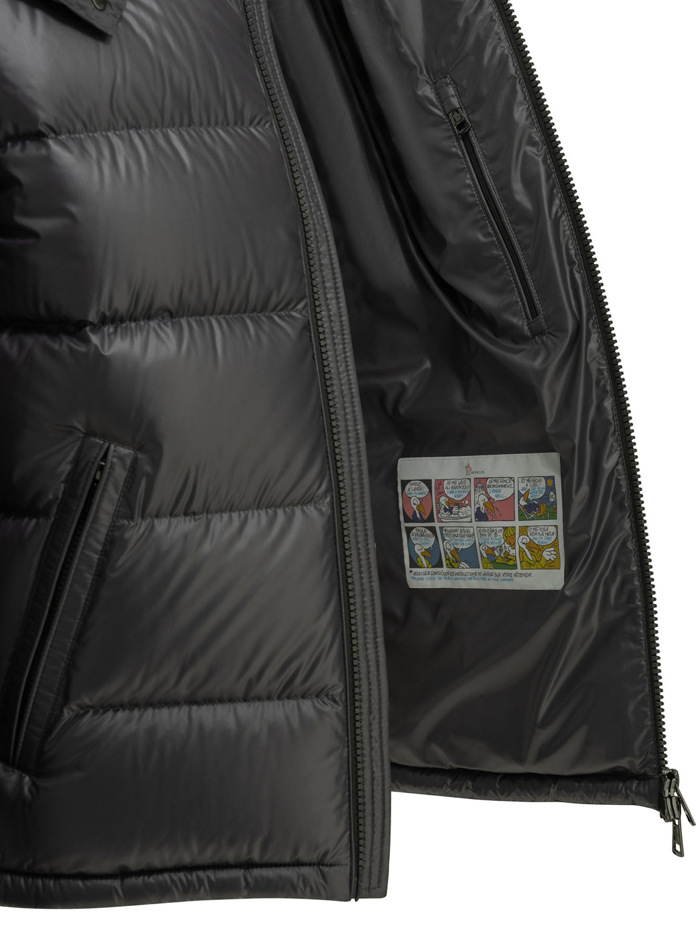 Moncler "Maya" Short Down Jacket - Grey