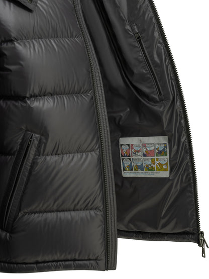 Moncler "Maya" Short Down Jacket - Grey