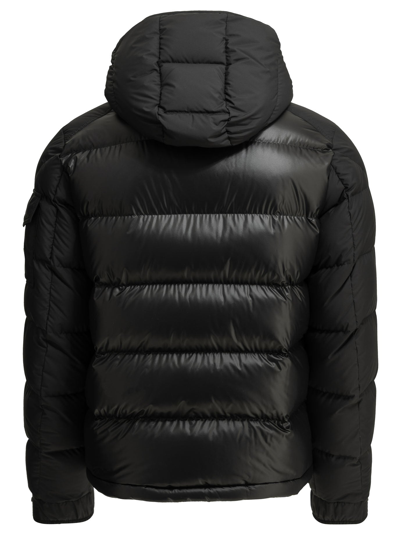 Moncler "Maya" Short Down Jacket - Black