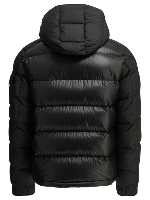 Moncler "Maya" Short Down Jacket - Black