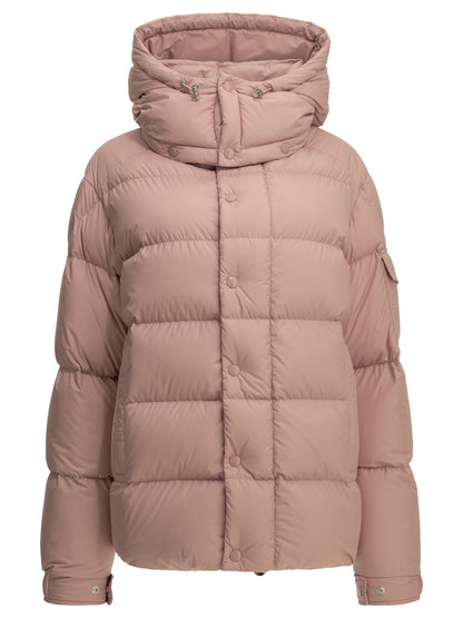 Moncler "Maya 70" Short Down Jacket - Pink