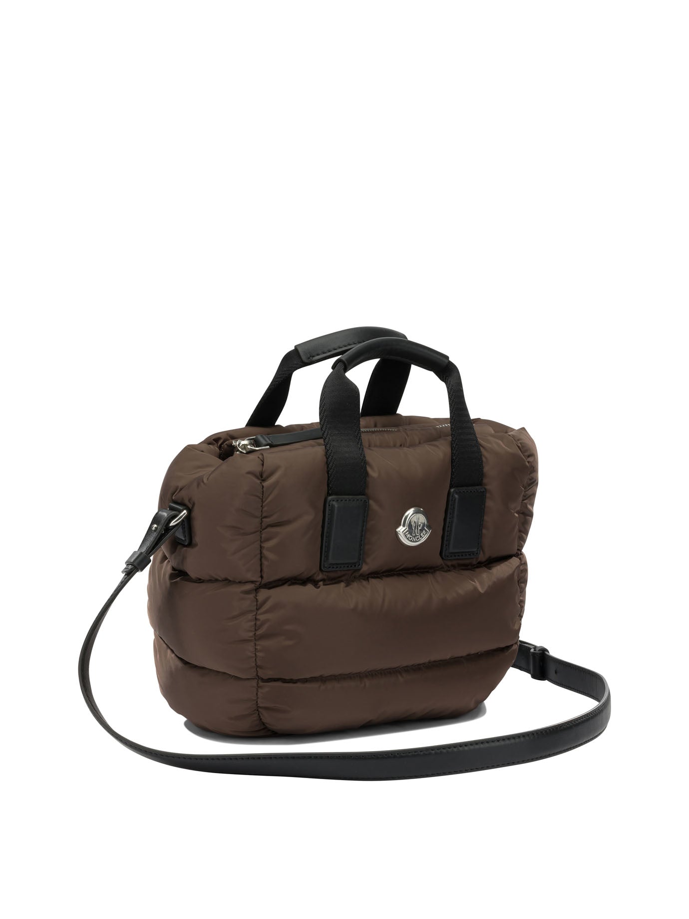 Moncler "Caradoc" Small Handbag - Brown