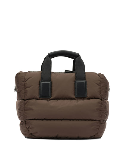 Moncler "Caradoc" Small Handbag - Brown