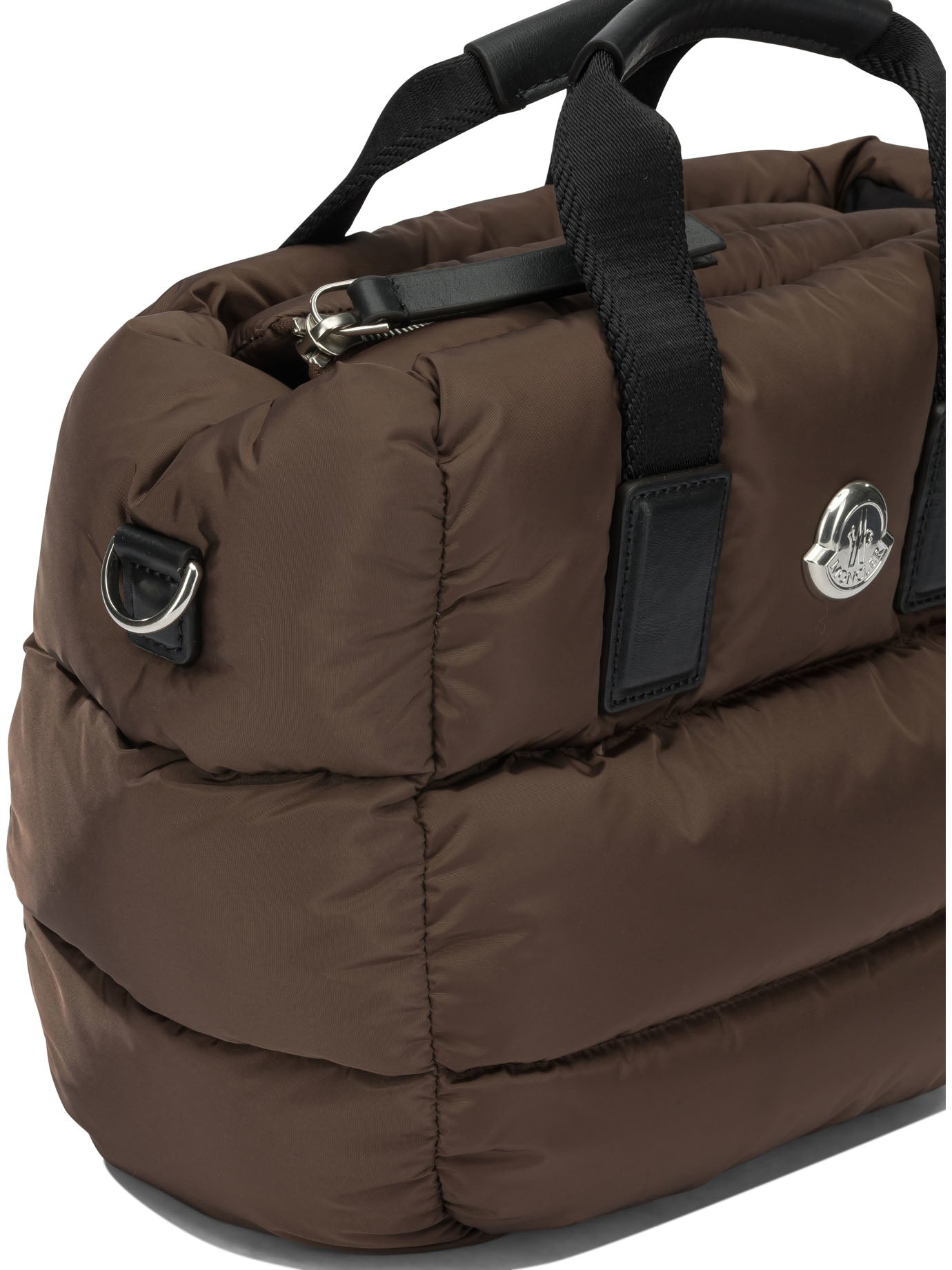 Moncler "Caradoc" Small Handbag - Brown