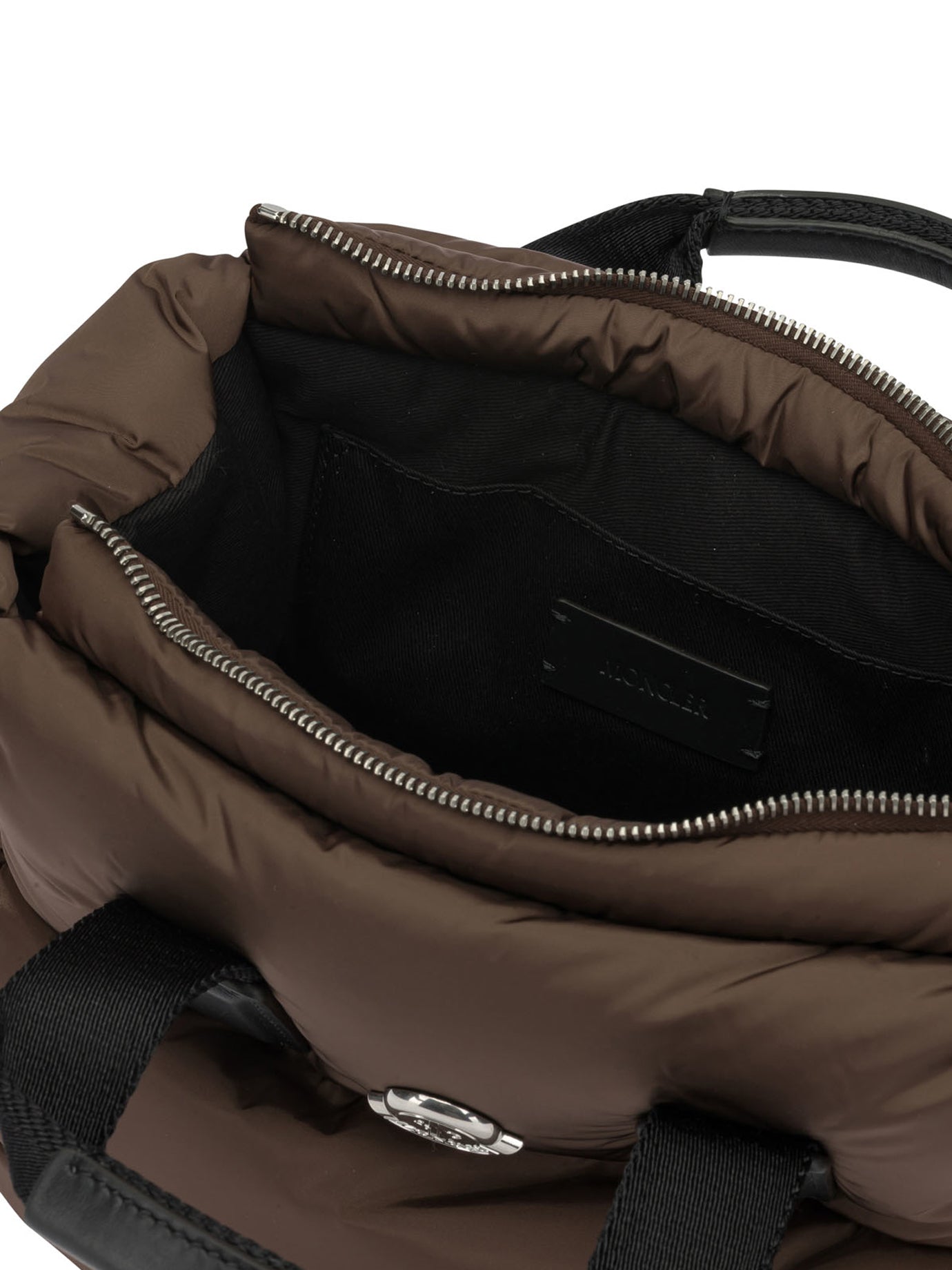 Moncler "Caradoc" Small Handbag - Brown