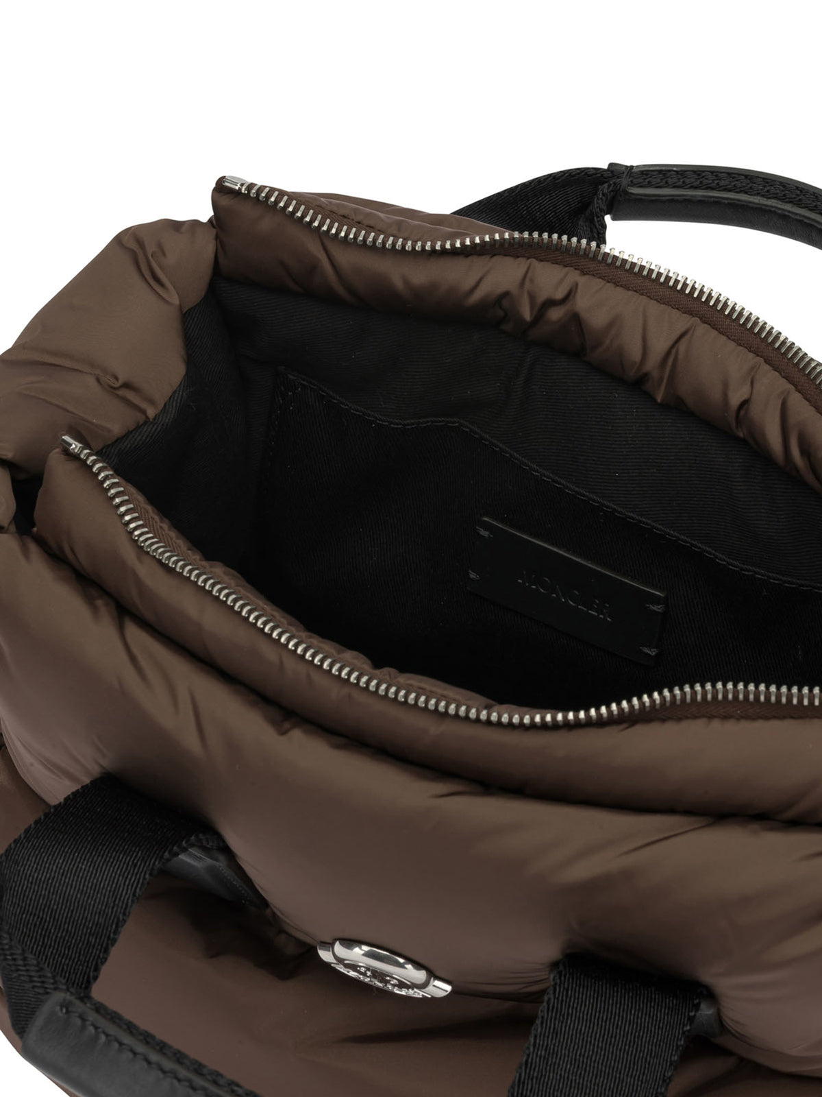 Moncler "Caradoc" Small Handbag - Brown