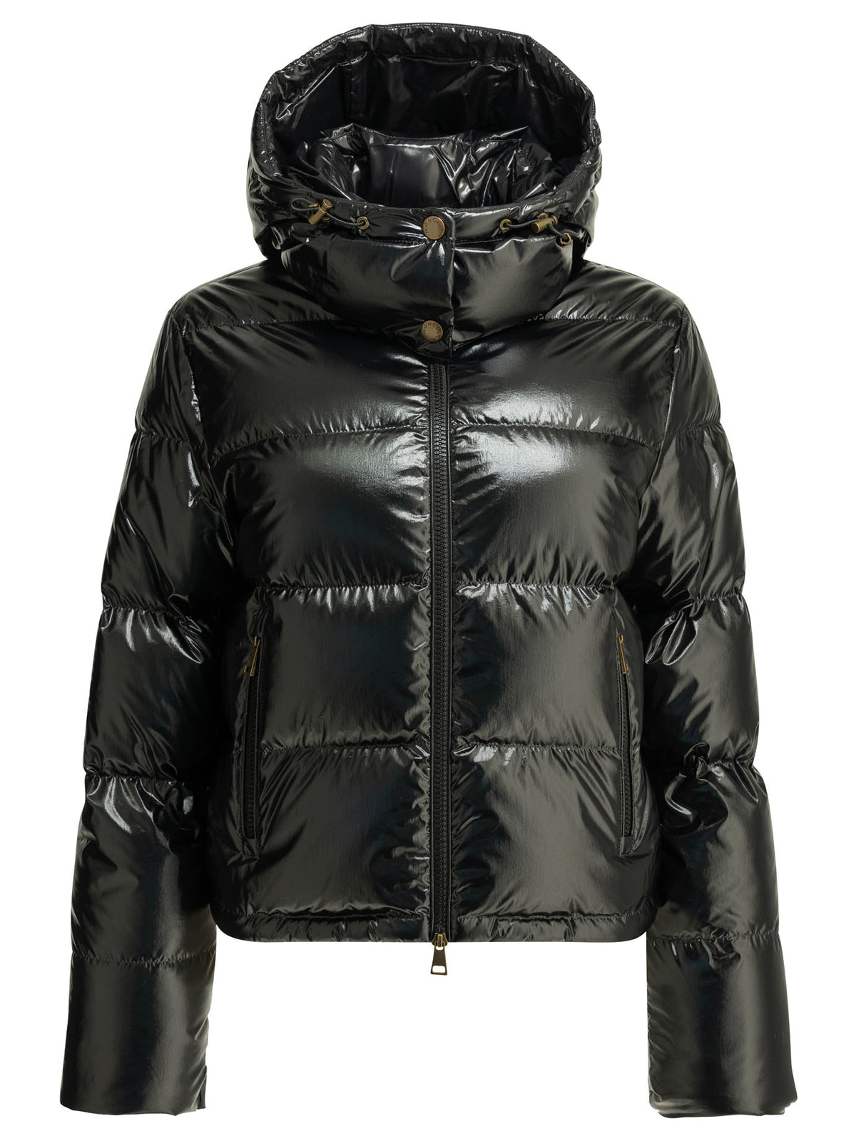 Moncler "Niveole" Short Down Jacket - Black