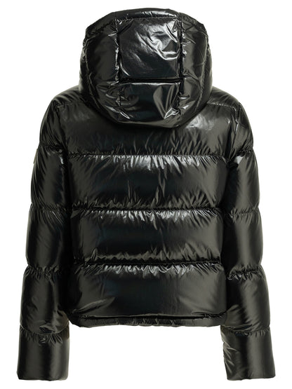 Moncler "Niveole" Short Down Jacket - Black