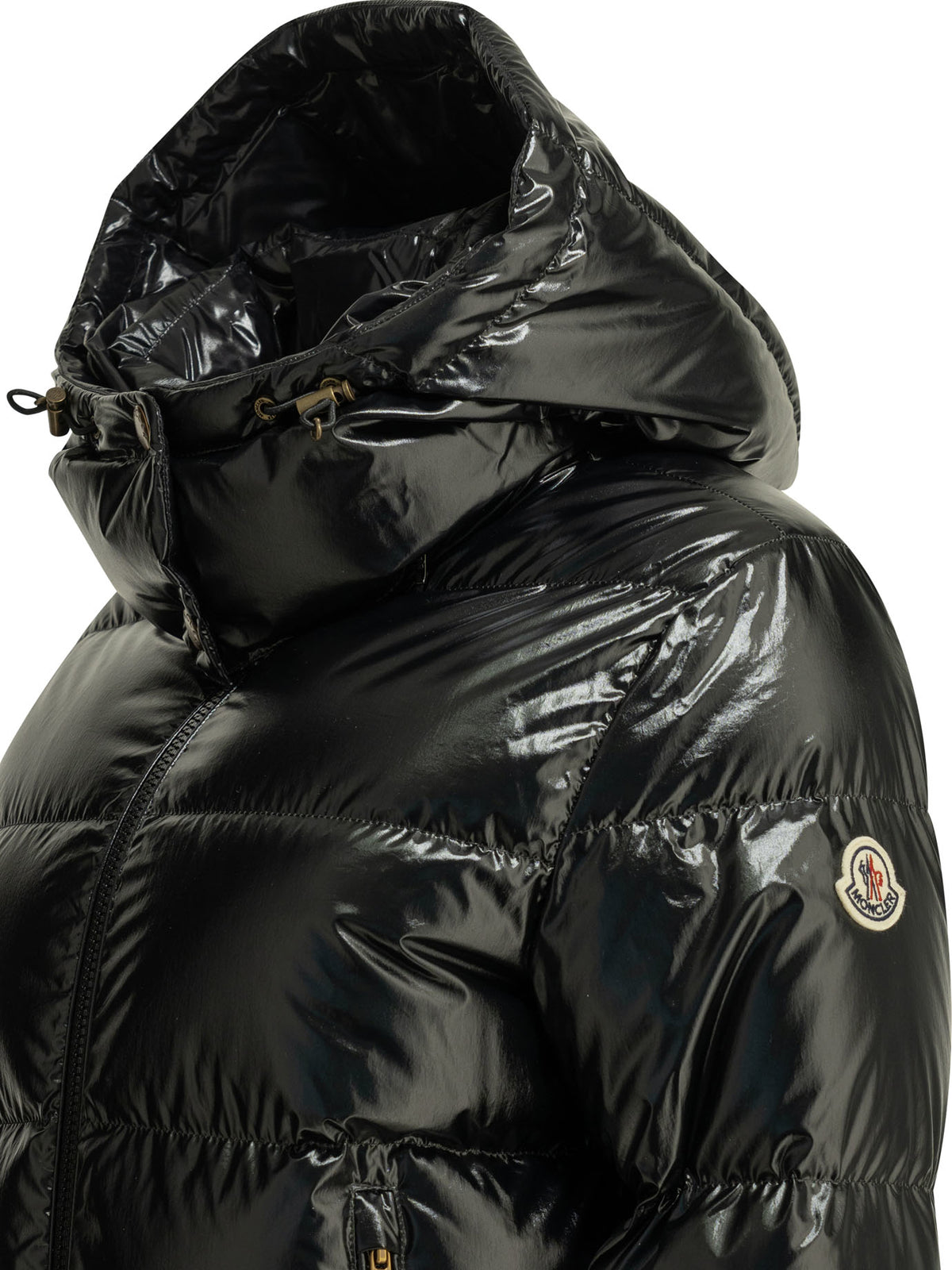 Moncler "Niveole" Short Down Jacket - Black