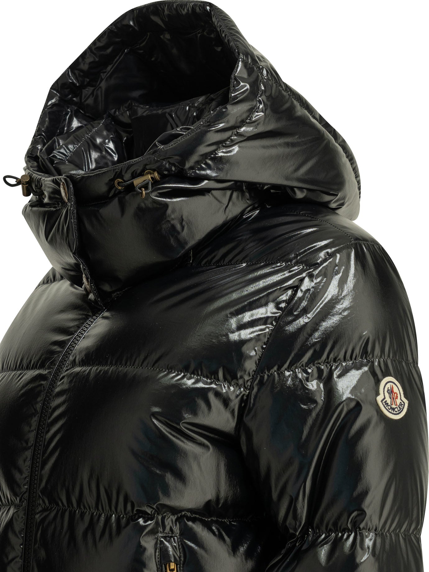 Moncler "Niveole" Short Down Jacket - Black