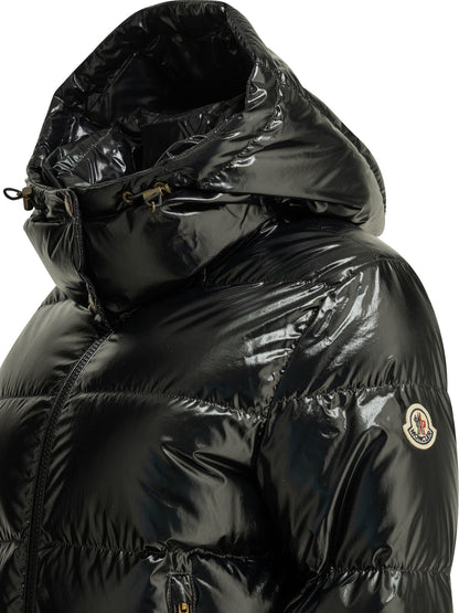 Moncler "Niveole" Short Down Jacket - Black