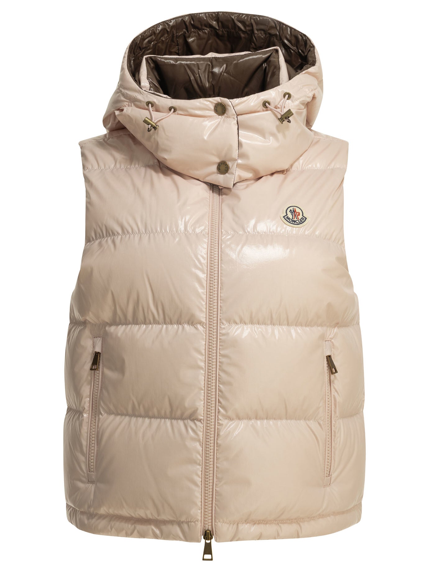 Moncler "Niverolle" Sleeveless Jacket - Pink