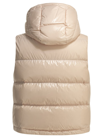 Moncler "Niverolle" Sleeveless Jacket - Pink