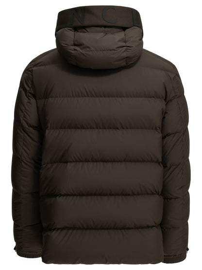 Moncler "Orvelle" Short Down Jacket - Brown