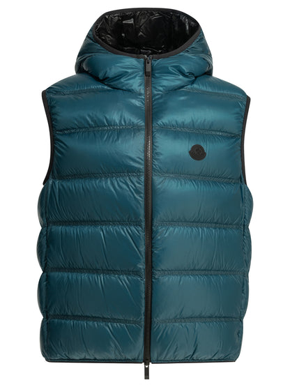Moncler "Panestrel" Sleeveless Jacket - Blue