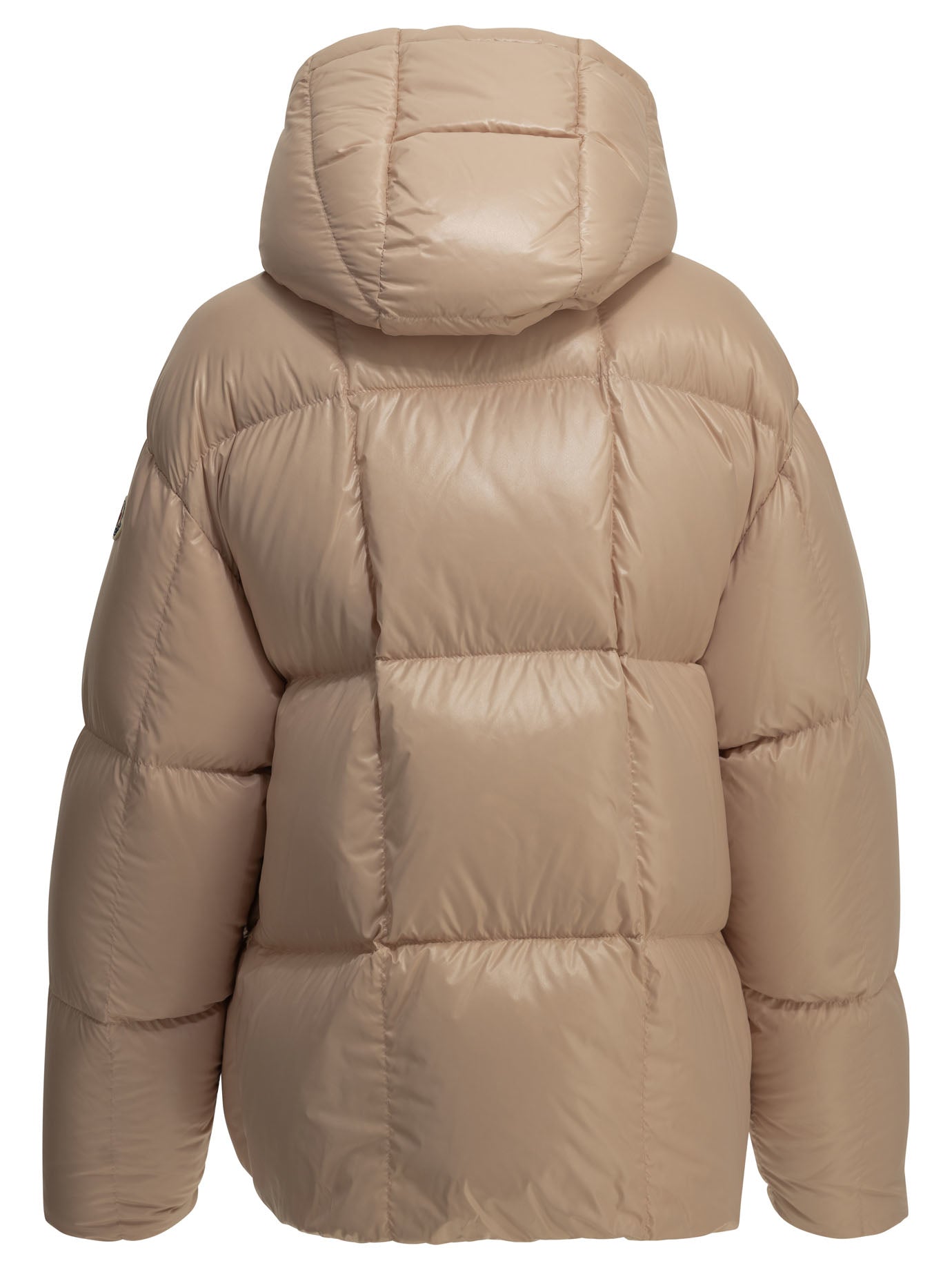 Moncler "Parana" Short Down Jacket - Pink
