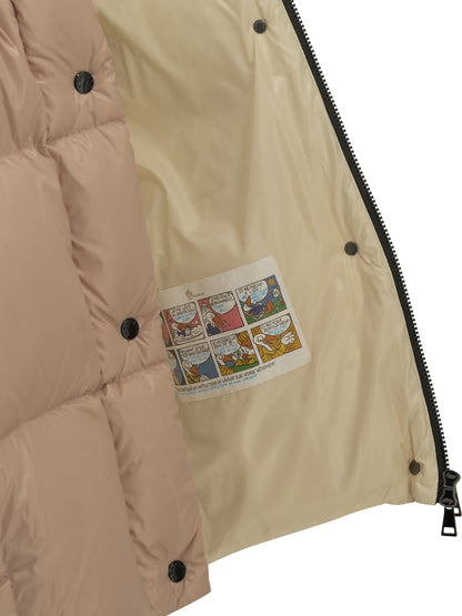 Moncler "Parana" Short Down Jacket - Pink