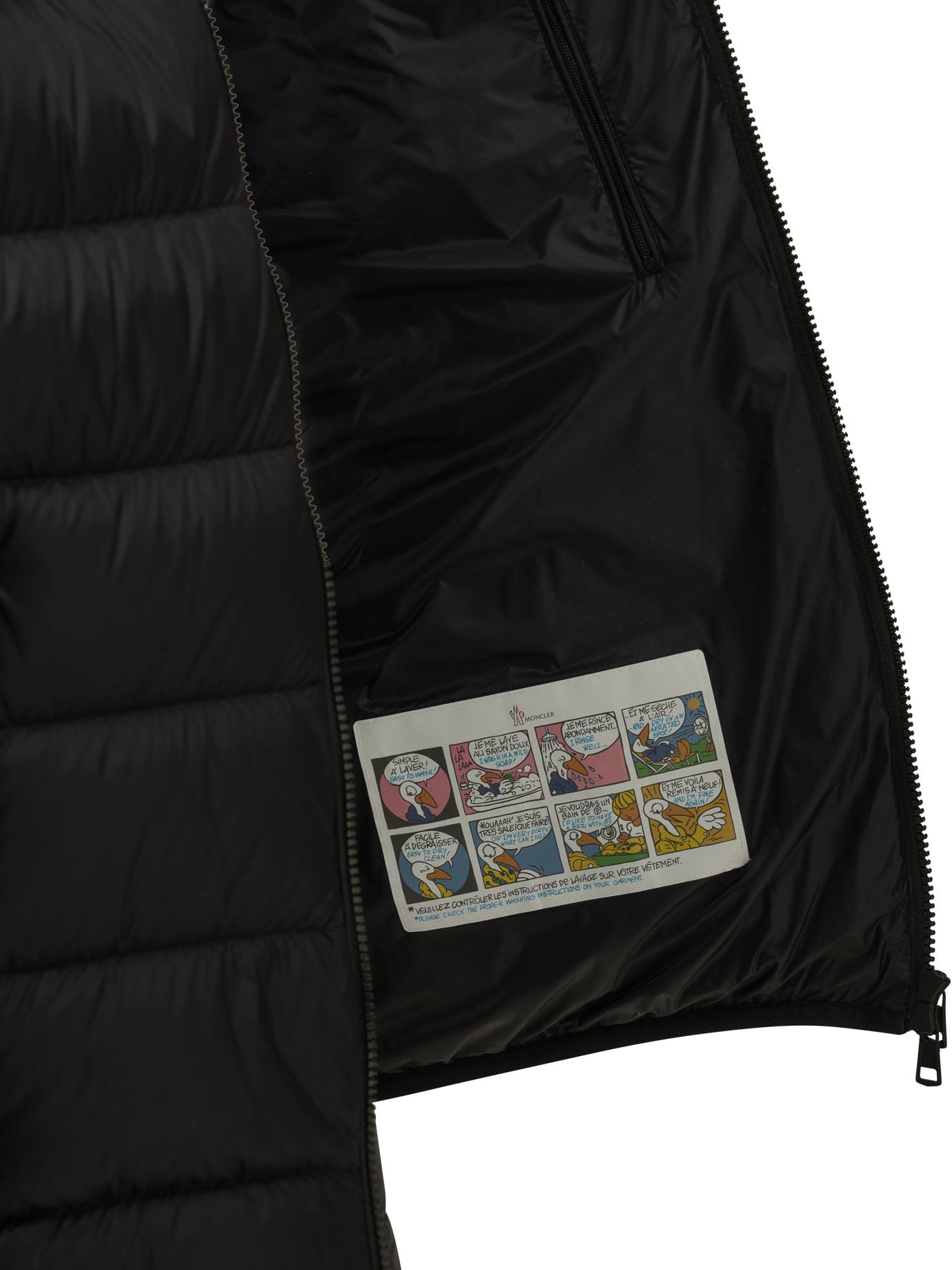 Moncler "Ravenlock" Short Down Jacket - Black
