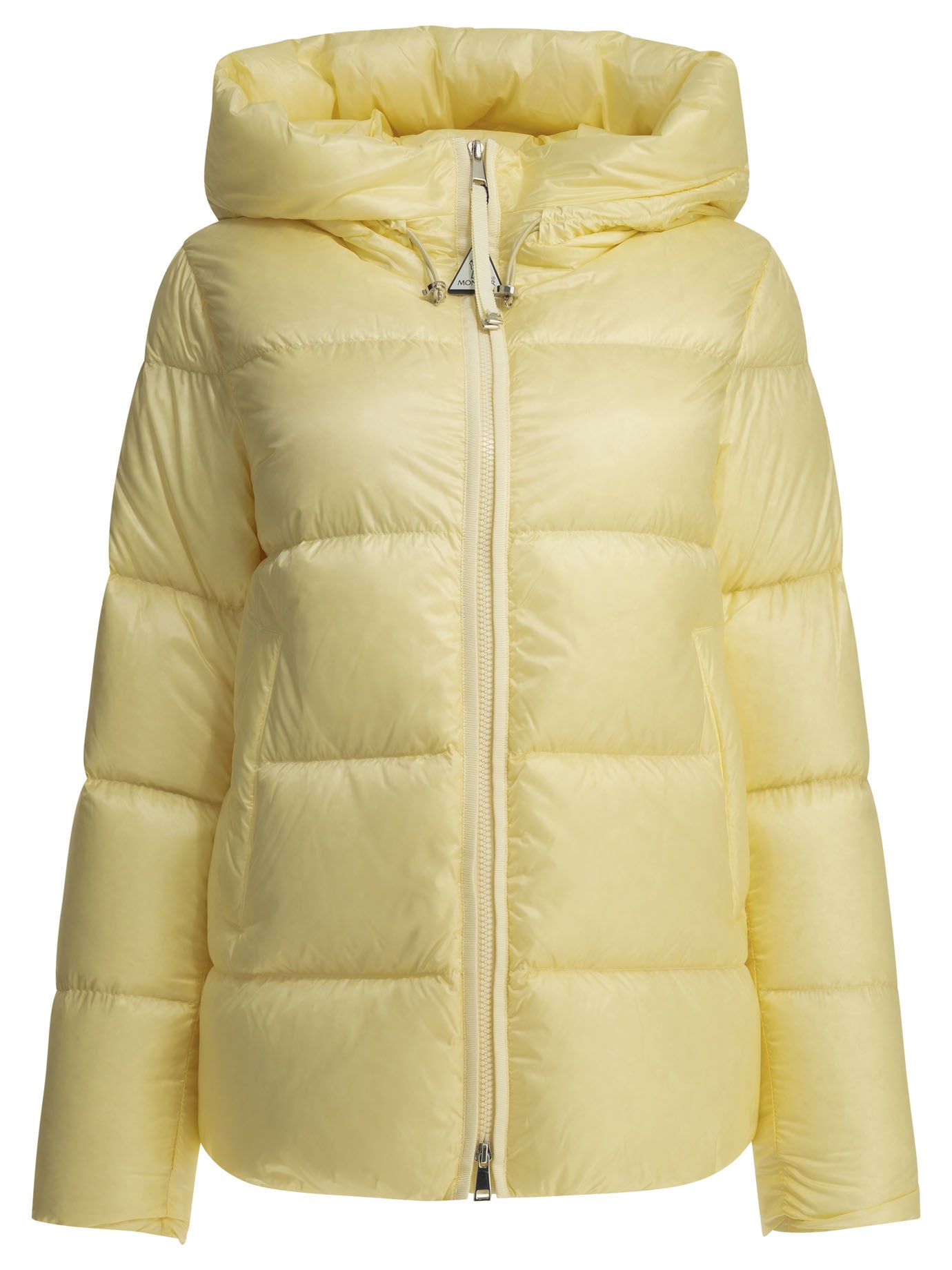 Moncler "Serittes" Short down jacket - Yellow