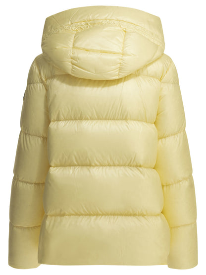 Moncler "Serittes" Short down jacket - Yellow