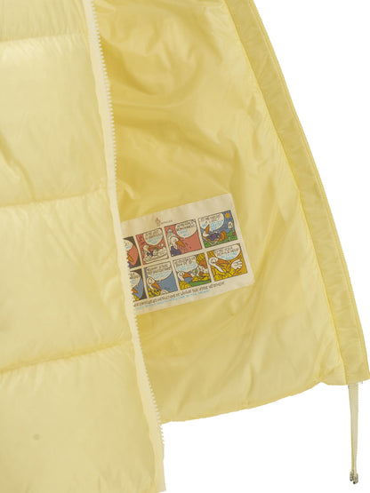 Moncler "Serittes" Short down jacket - Yellow
