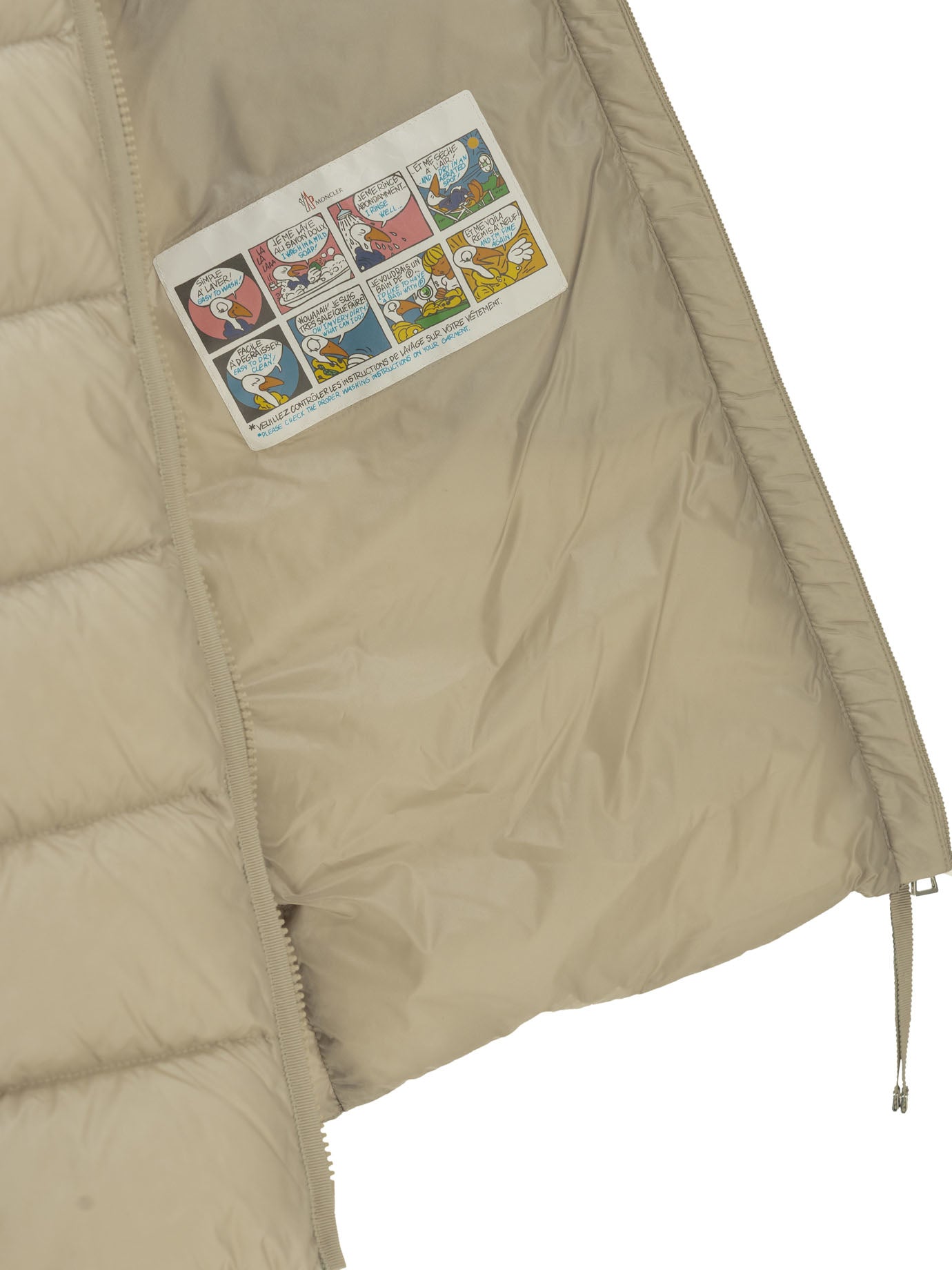 Moncler "Suyenne" Long Down Jacket - Grey