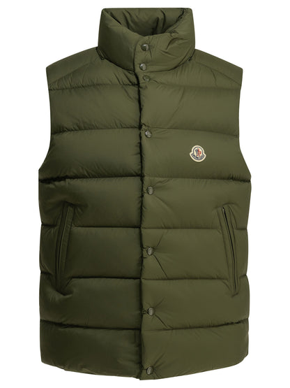 Moncler "Tibb" Sleeveless Jacket - Green