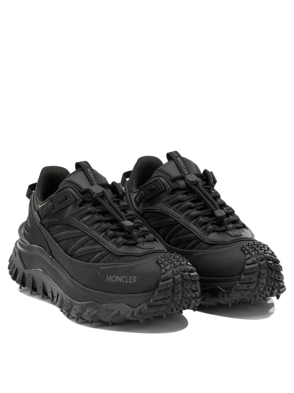 Moncler "Trailgrip GTX" Low-Top Sneakers - Black