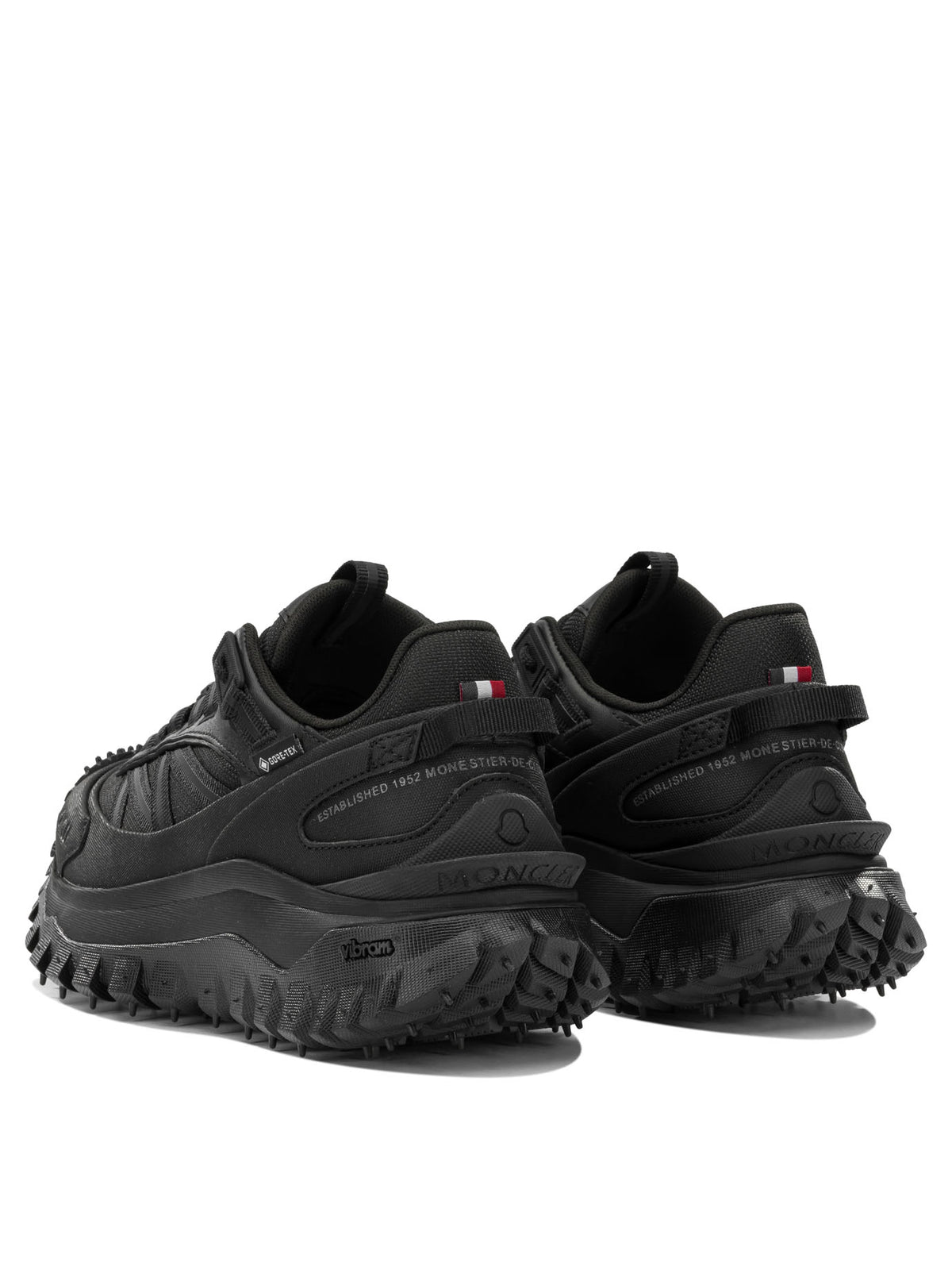 Moncler "Trailgrip GTX" Low-Top Sneakers - Black